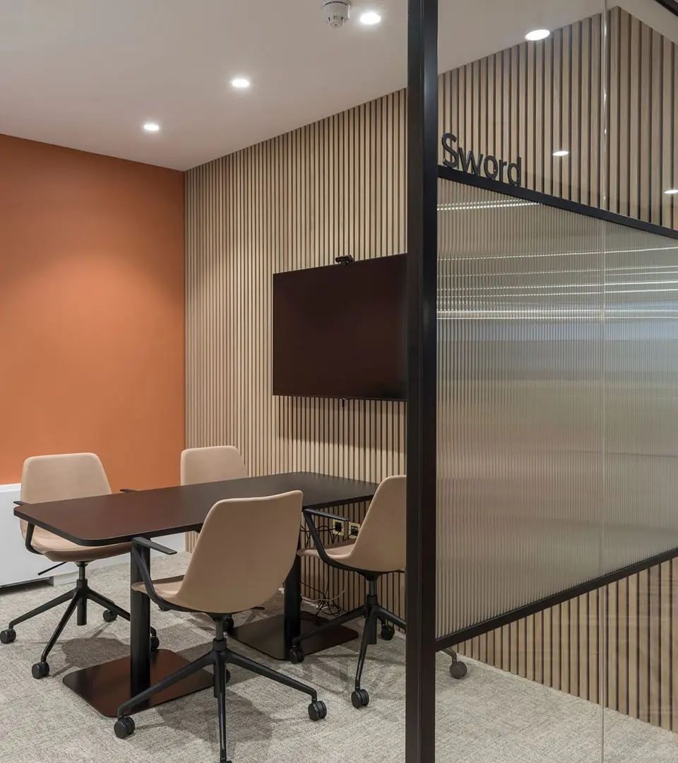 Salle dédiée à la visioconférence